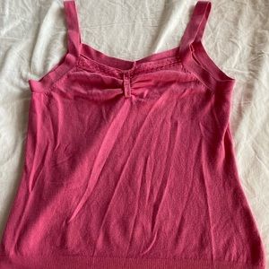Jade melody tam pink tank top size s